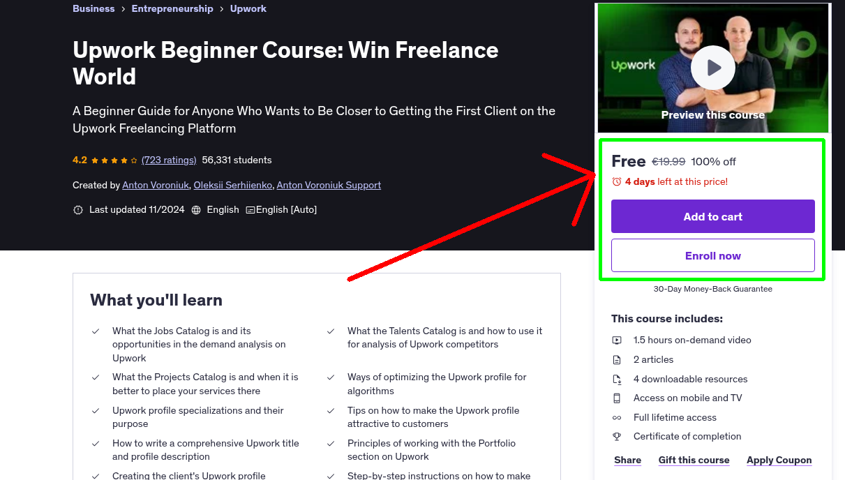 Upwork Beginner Course: Win Freelance World