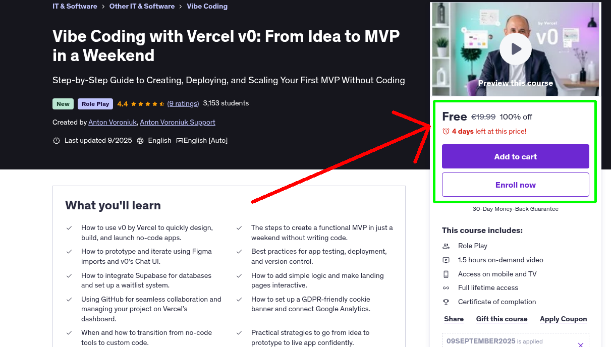 Vibe Coding with Vercel v0: From Idea to MVP in a Weekend