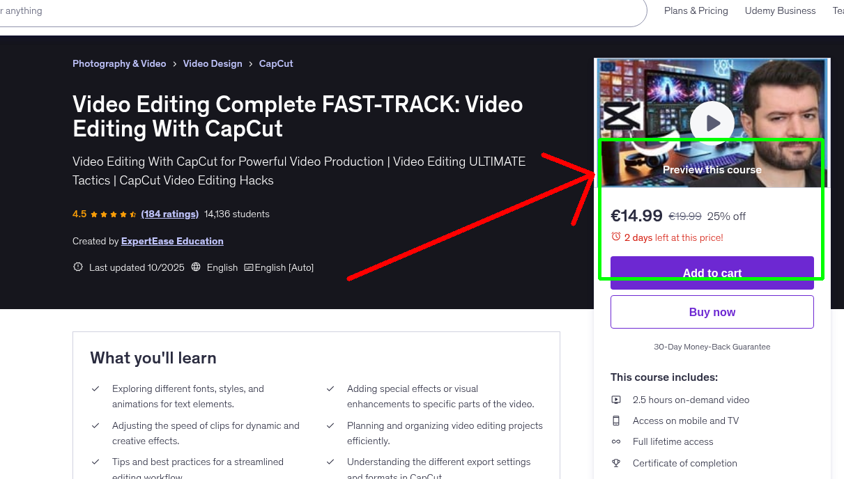 Video Editing Complete FAST-TRACK: Video Editing With CapCut