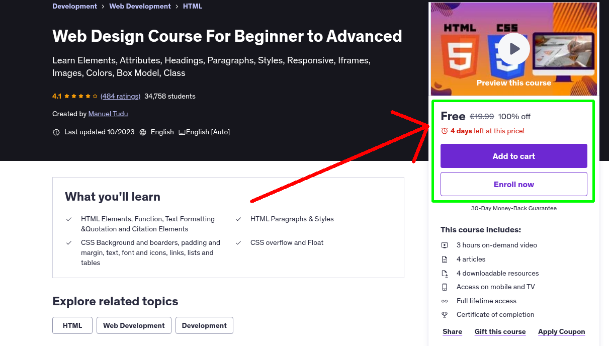 Web Design Course For Beginner to Advanced