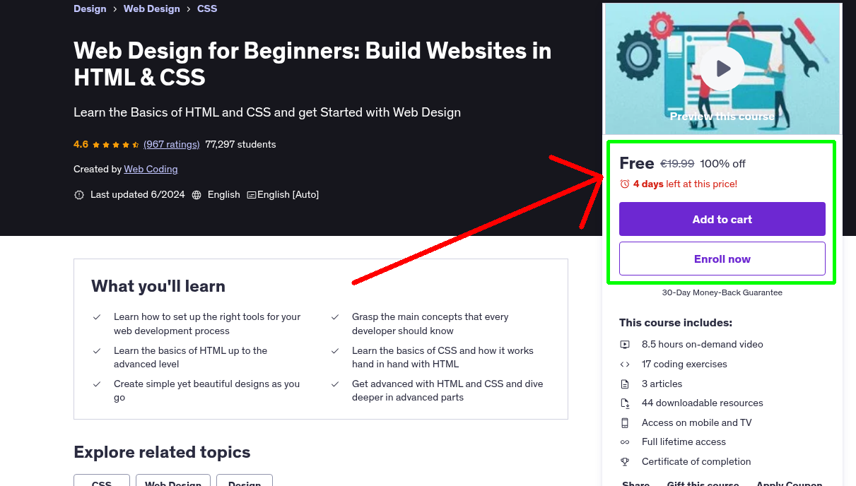 Web Design for Beginners: Build Websites in HTML & CSS