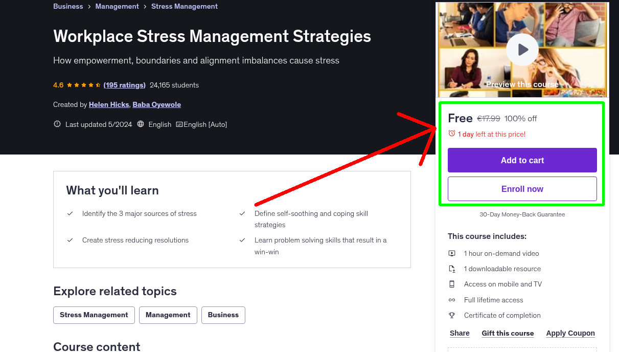 Workplace Stress Management Strategies