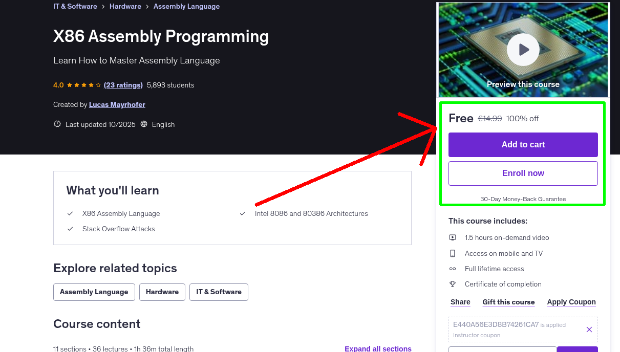X86 Assembly Programming