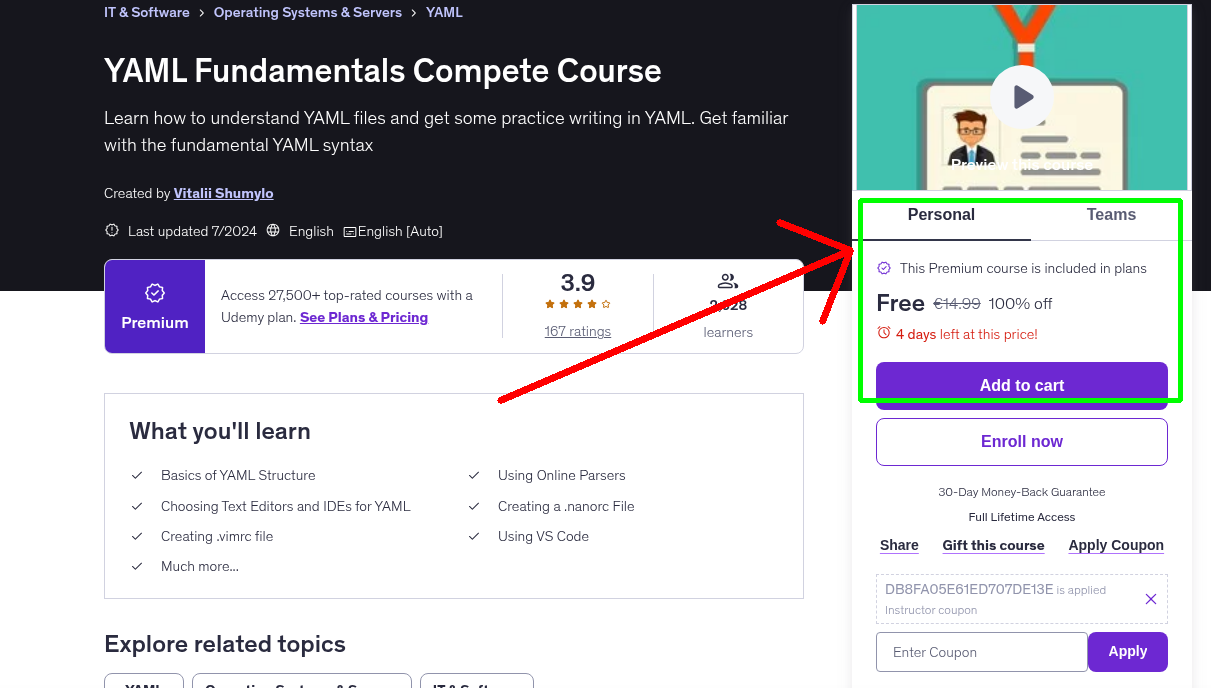 YAML Fundamentals Compete Course